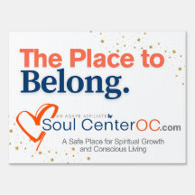 Yard Sign - Der Platz zum Belong