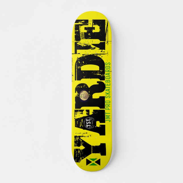 YARDIE JMT Skateboard, 7¾ Zoll Deck Skateboard (Vorne)