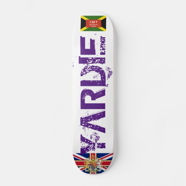 YARDIE OFFIZIELL UK / JAM Skateboard (Vorderseite)