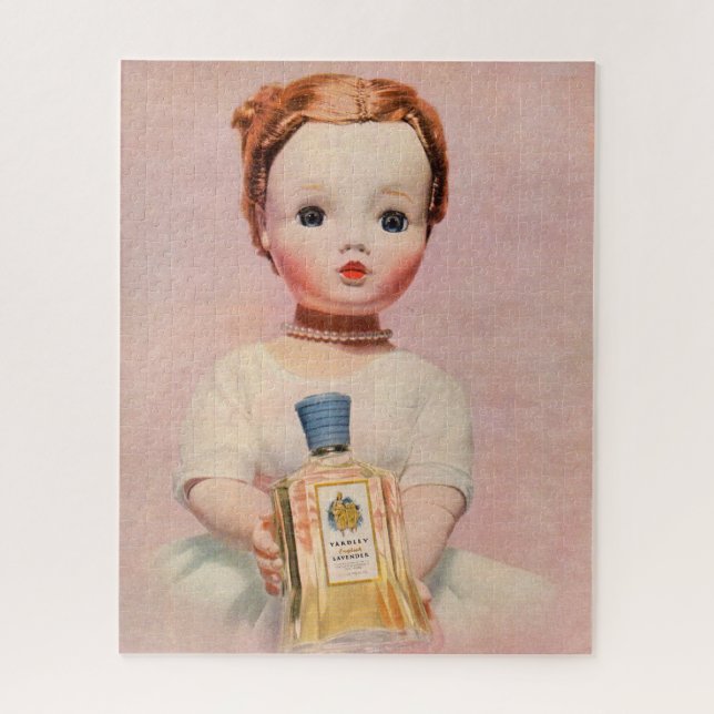 Yardley und Madame Alexander Puppe aus den 50er Ja Puzzle (Vertikal)