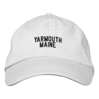 YARMOUTH Maine Hat Bestickte Baseballkappe