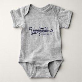 Yarmouth Massachusetts Baby Bodysuit Baby Strampler