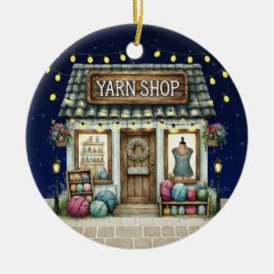 YARN Shop Keramik Ornament