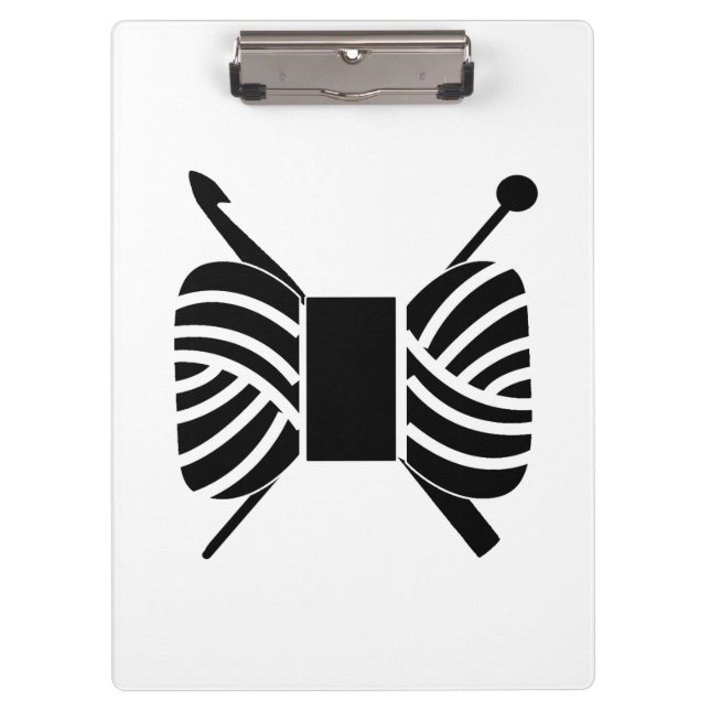 Yarn Skein Strick & Crochet Klemmbrett (Vorderseite)