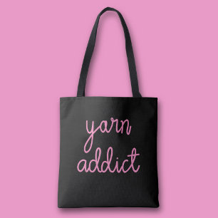 Yarn-Süchtige Typografie