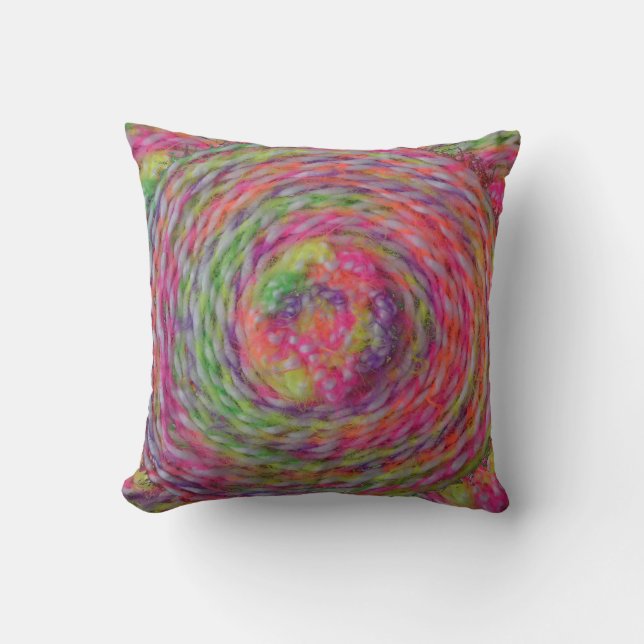 Yarn Swirl Pillow Kissen (Vorderseite)