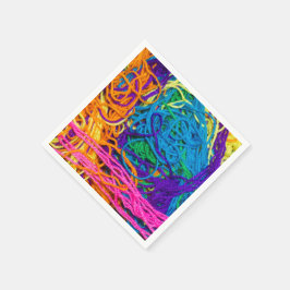 Yarn Tangle Cocktail Serviette