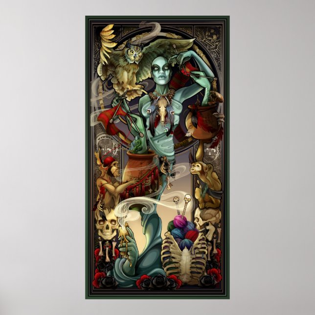 Yarn Zombies "Bridgette" Voll-Length-Poster Poster (Vorne)