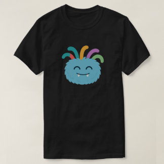 Yarnaby the Fuzzy Monster - Niedlicher Regenbogen T-Shirt