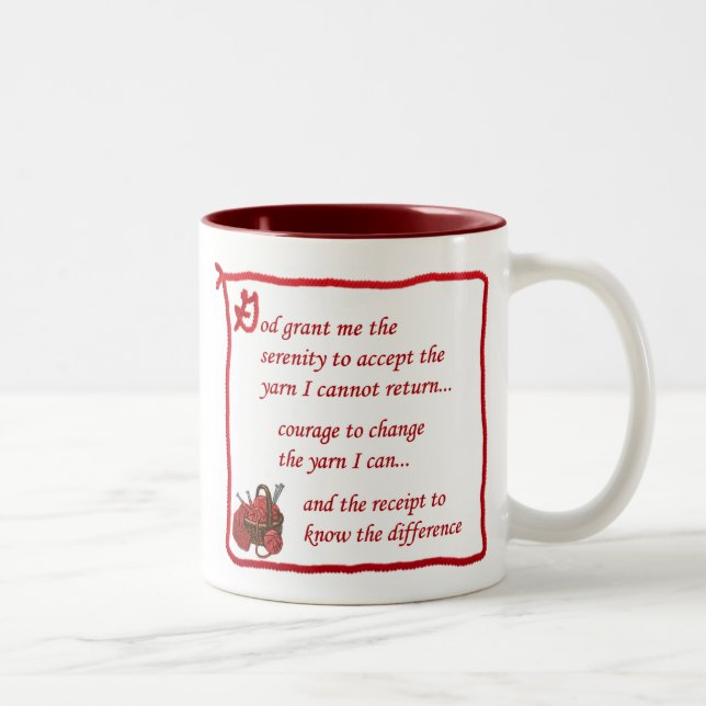 Yarnaholic Tasse (Rechts)