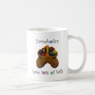 Yarnaholics haben Lose Bälle Kaffeetasse