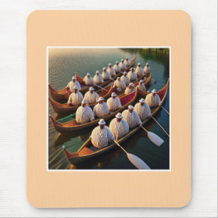 Yarnball Rowing-Crew Mousepad