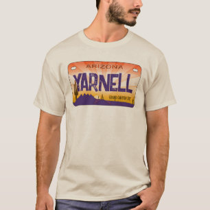 Yarnell Arizona-Kennzeichen-Shirt T-Shirt