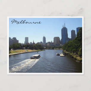 Yarra melbourne postkarte