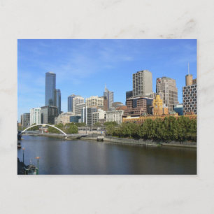Yarra Skyline Postkarte
