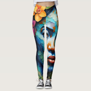 "Yarumi" Orchid Spirit - Frauen in Amazonien Leggings