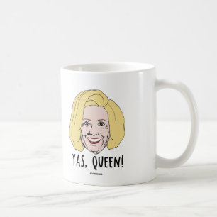 Yas Königin - Politiclothes Humor - Kaffeetasse