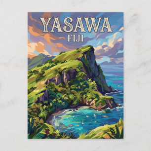 Yasawa-Inseln Fidschi Postkarte