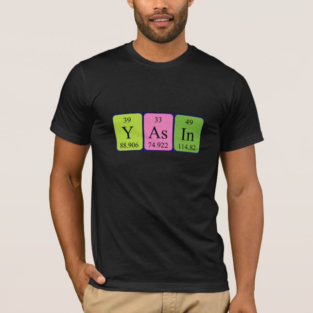 Yasin Periodenname Shirt (Vorderseite)