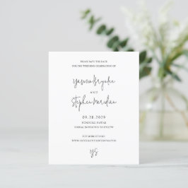 Yasmin Moderne Hochzeit Save the Date