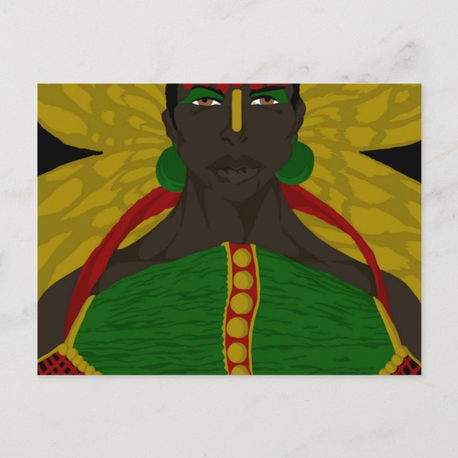Yasmin Warsame Referenz 4 (Sketchbook Pro) Postkarte (Vorderseite)