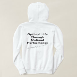 YASS-METHODE - Frauenhorodie (weiß) Hoodie