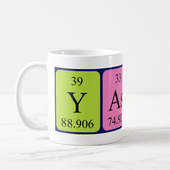 Yasser Periodenname Tasse (Links)