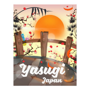 Yasugi Japan Blossom Garten Fotodruck
