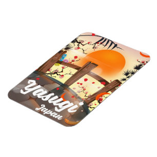 Yasugi Japan Blossom Garten Magnet