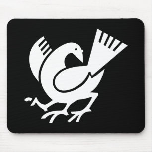 Yata crow mousepad