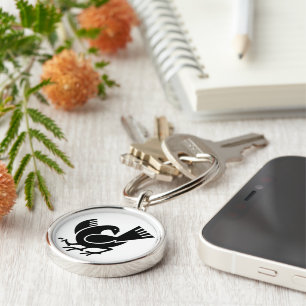 Yata-Krähe Schlüsselanhänger