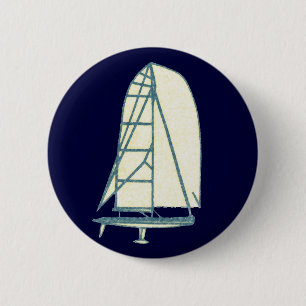 Yatching-Laserklasse Button