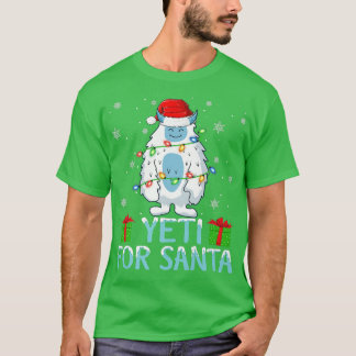 Yati für Weihnachtslieder Yeti Weihnachten T-Shirt