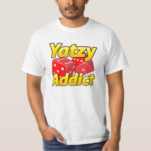 Yatzy Süchtig-Prospaßabnutzung! T-Shirt
