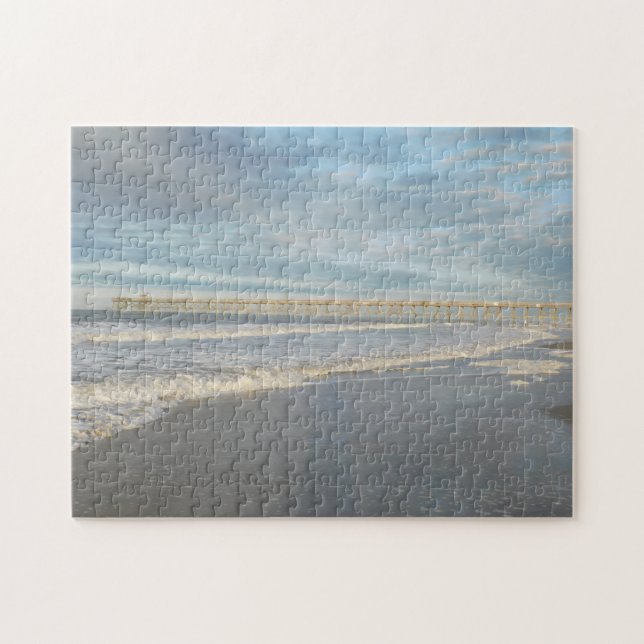 Yaupon Pier Oak Island NC Puzzle (Horizontal)