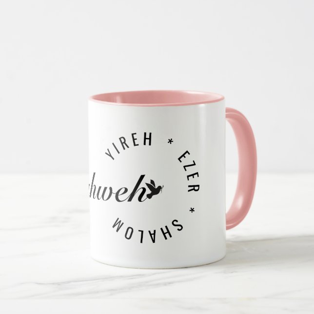 Yaweh - God Almighty Tasse (VorderseiteRechts)