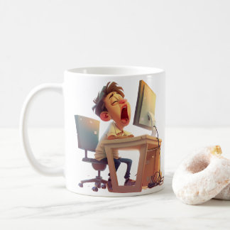 Yawn for coffee! For Him Kaffeetasse