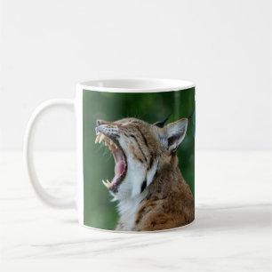 Yawning Bobcat Tasse