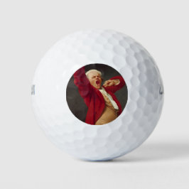 Yawning Man (Self-Portrait) (von Joseph Ducreux) Golfball