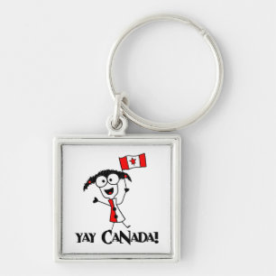 Yay Canada! Leychain Schlüsselanhänger