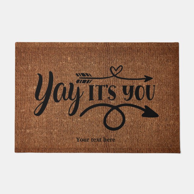 Yay It's you Fußmatte (Vorderseite)