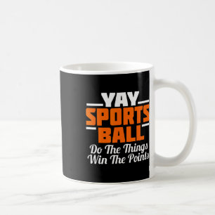 Yay Sports Ball macht den Ding Fan Football Soccer Kaffeetasse
