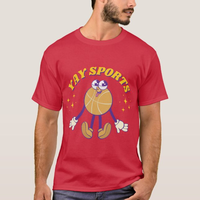 Yay Sports Basketball Edition T-Shirt (Vorderseite)