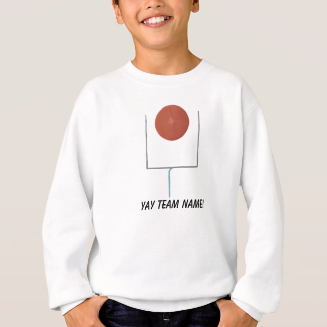 Yay Team Name Football Shirts (Vorderseite)