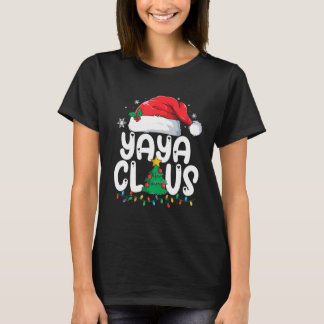 Yaya Claus Matching Group Xmas Weihnachten Weihnac T-Shirt