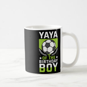 Yaya des Geburtstags-Soccer-Spielers Bday-Team P Kaffeetasse