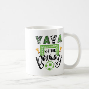 Yaya des Geburtstagsjungen Fußballspieler Bday-Par Kaffeetasse