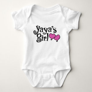 Yaya-Mädchen Baby Strampler