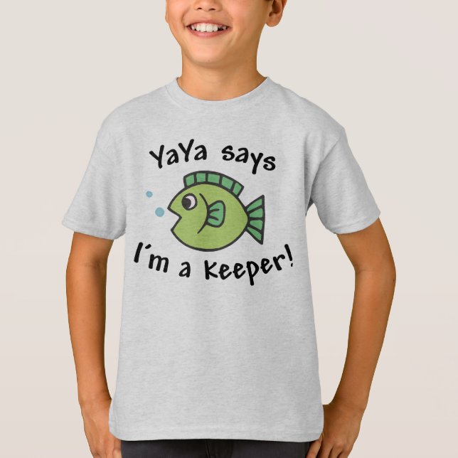 YaYa sagt, dass ich ein Wächter bin! T-Shirt (Vorderseite)