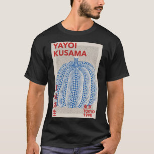 Yayoi Kusama - Abstract Blue Pumpkin Poster T-Shirt